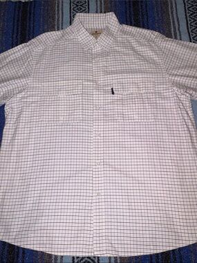 Woolrich Casual Long-sleeve Striped Button Down Shirt